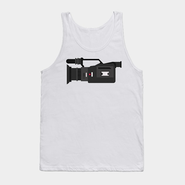 Camera Tank Top by MajorCompany